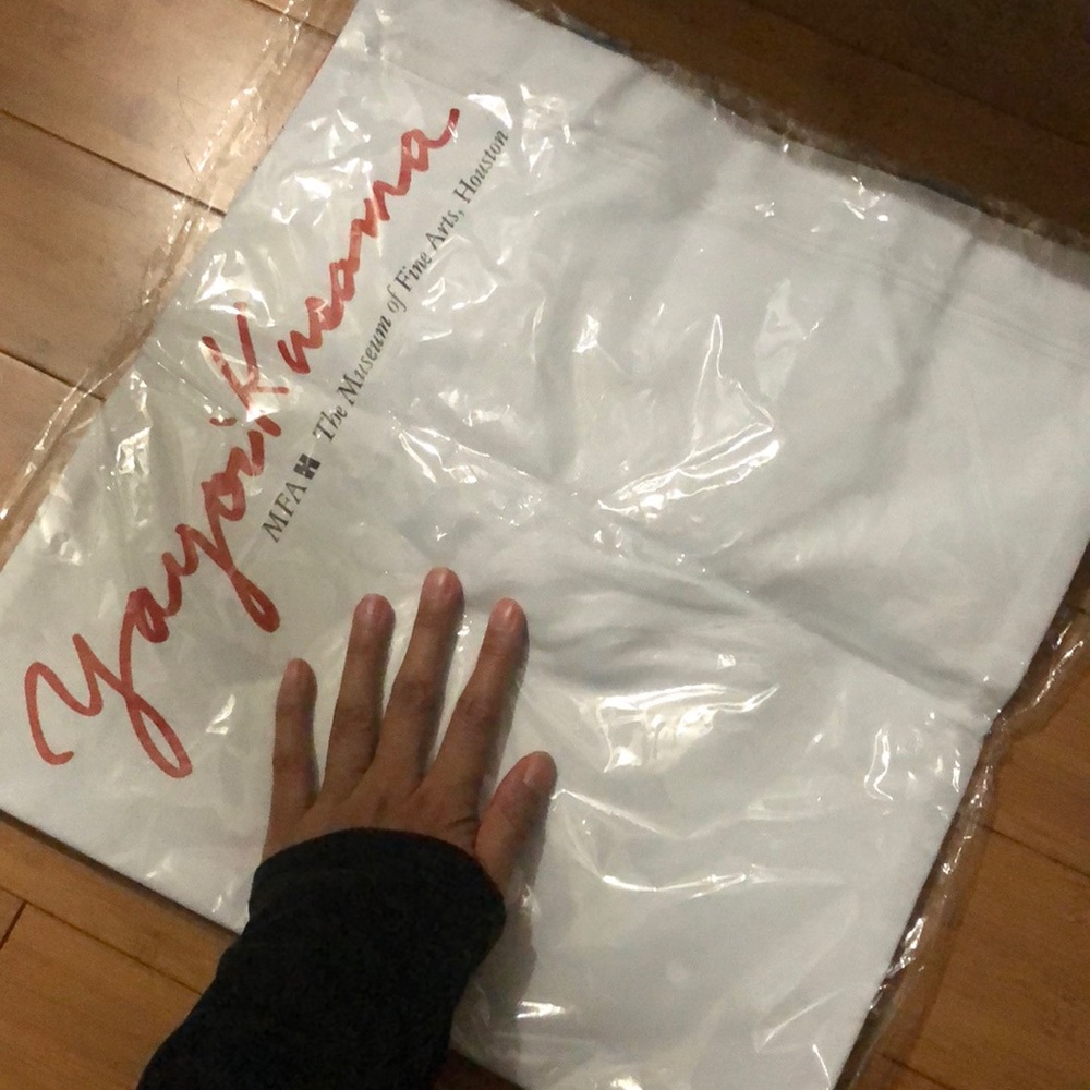 MFAH Yayoi Kusama canvas bag